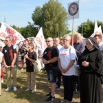 Wyjście pielgrzymki diecezji radomskiej cz. 1