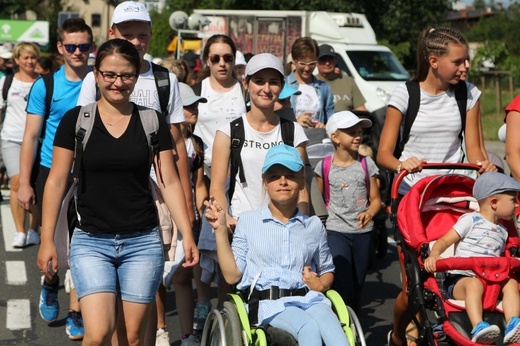 Grupa 4 i 8 - z Bielska-Białej na Jasną Górę 2019