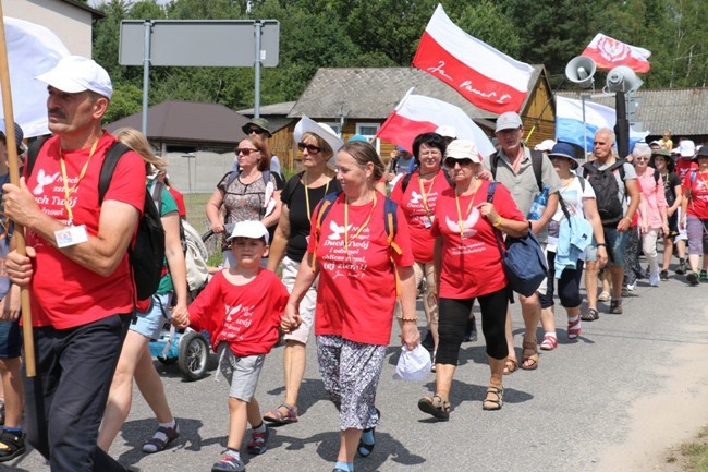 Kolumna skarżyska radomskiej pielgrzymki