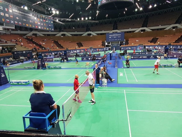 Mistrzostwa Świata Seniorów w badmintonie w katowickim Spodku