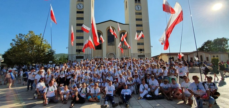 Młodzież z diecezji świdnickiej na Mladifest