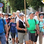 Grupa 9 - wyjście pielgrzymów hałcnowskich z Wilamowic 2019