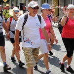 Grupa 4 i 8 - wyjście pielgrzymów hałcnowskich z Wilamowic 2019