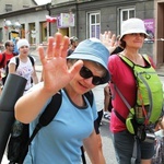 Grupa 4 i 8 - wyjście pielgrzymów hałcnowskich z Wilamowic 2019