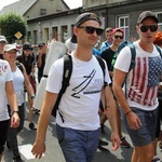 Grupa 4 i 8 - wyjście pielgrzymów hałcnowskich z Wilamowic 2019