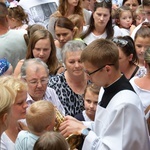 Wprowadzenie relikwii świętych dzieci fatimskich do sądeckiej fary