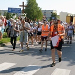 Kolumna z Opoczna na radomskiej pielgrzymce