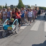 Kolumna z Opoczna na radomskiej pielgrzymce