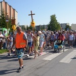 Kolumna z Opoczna na radomskiej pielgrzymce