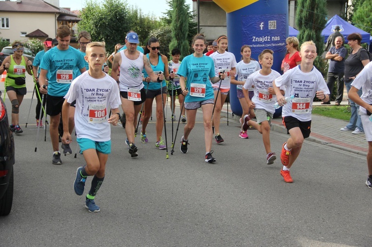 Tarnów. IV Bieg "Dar Życia"