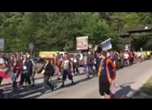 Błogosławieństwo dla pielgrzymów.
