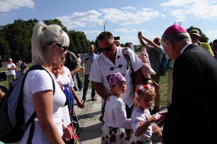 Wejście 39. Pieszej Pielgrzymki Krakowskiej na Jasną Górę