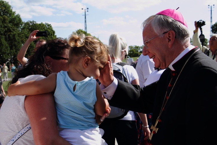 Wejście 39. Pieszej Pielgrzymki Krakowskiej na Jasną Górę