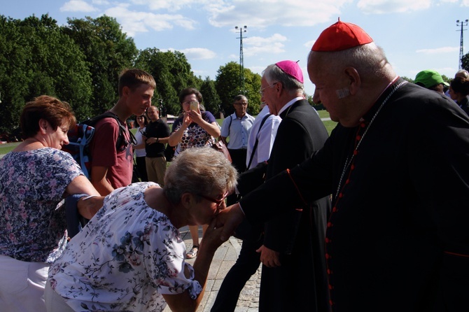 Wejście 39. Pieszej Pielgrzymki Krakowskiej na Jasną Górę