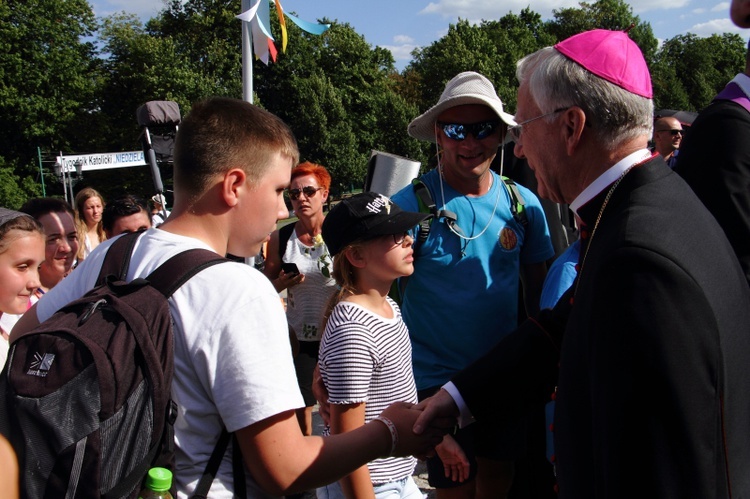 Wejście 39. Pieszej Pielgrzymki Krakowskiej na Jasną Górę