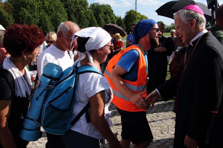 Wejście 39. Pieszej Pielgrzymki Krakowskiej na Jasną Górę