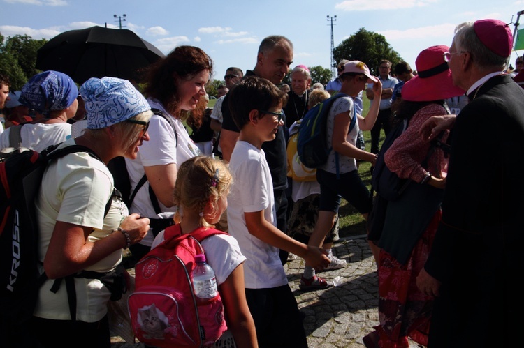 Wejście 39. Pieszej Pielgrzymki Krakowskiej na Jasną Górę