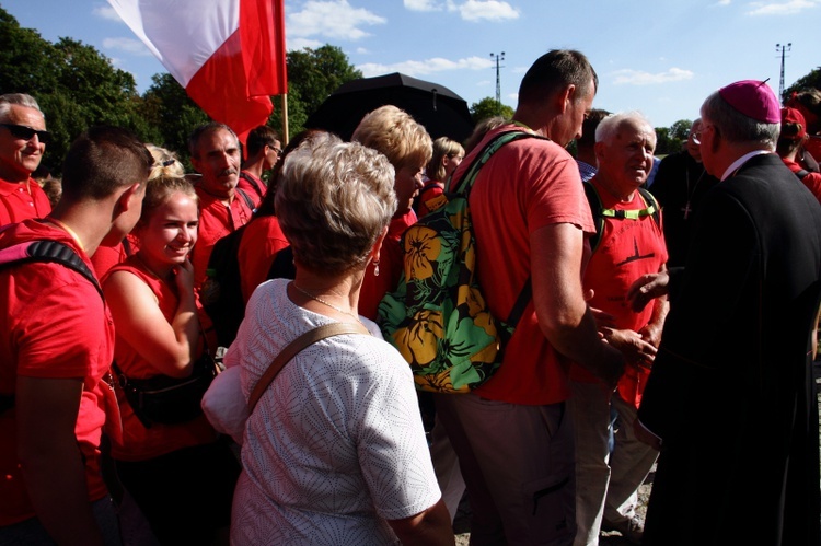 Wejście 39. Pieszej Pielgrzymki Krakowskiej na Jasną Górę