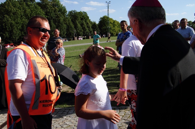 Wejście 39. Pieszej Pielgrzymki Krakowskiej na Jasną Górę