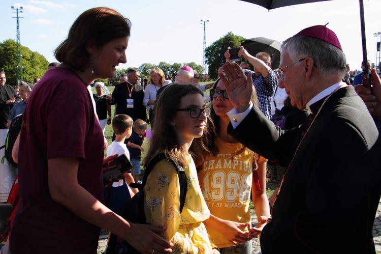 Wejście 39. Pieszej Pielgrzymki Krakowskiej na Jasną Górę