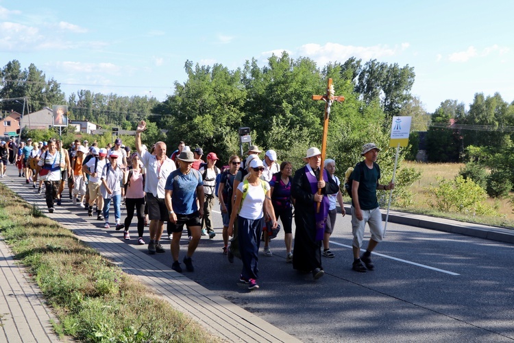 Gdańska grupa biało-żółta na górce przeprośnej