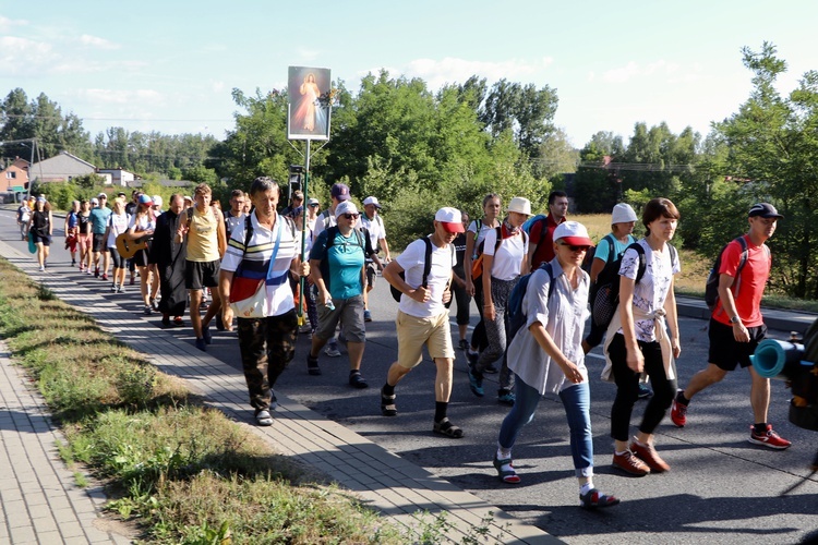 Gdańska grupa biało-żółta na górce przeprośnej