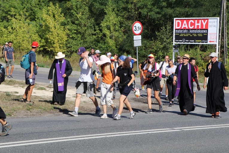 Gdańska grupa biało-żółta na górce przeprośnej