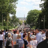 Oczekiwanie na pieszych pielgrzymów jasnogórskich i Msza święta - 2019