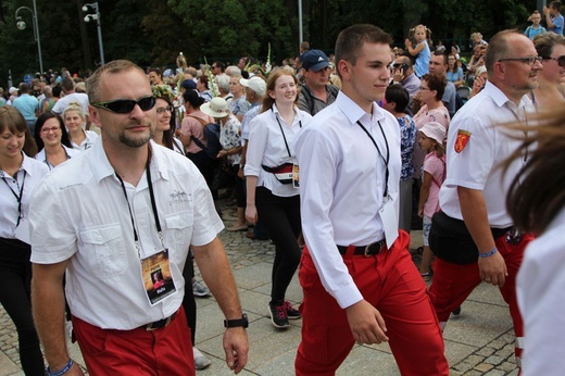Powitanie 33. Pielgrzymki Andrychowskiej na Jasnej Górze - 2019