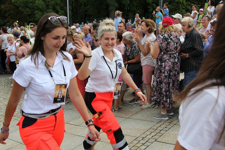 Powitanie 33. Pielgrzymki Andrychowskiej na Jasnej Górze - 2019