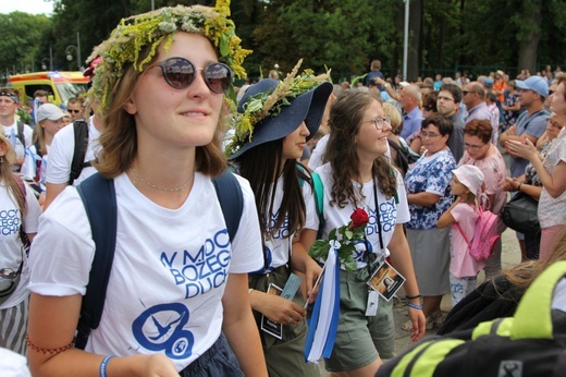 Powitanie 33. Pielgrzymki Andrychowskiej na Jasnej Górze - 2019