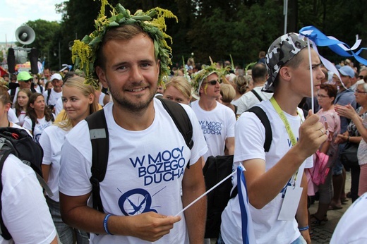 Powitanie 33. Pielgrzymki Andrychowskiej na Jasnej Górze - 2019