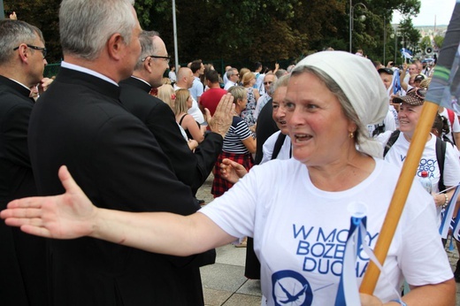 Powitanie 33. Pielgrzymki Andrychowskiej na Jasnej Górze - 2019