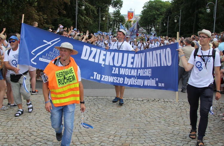 Powitanie 33. Pielgrzymki Andrychowskiej na Jasnej Górze - 2019