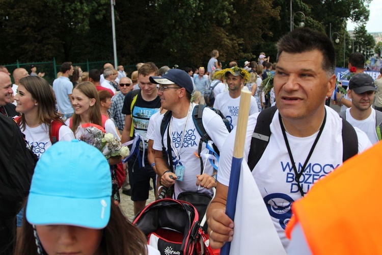 Powitanie 33. Pielgrzymki Andrychowskiej na Jasnej Górze - 2019