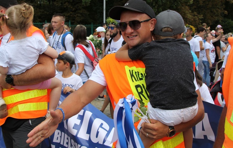 Powitanie 33. Pielgrzymki Andrychowskiej na Jasnej Górze - 2019