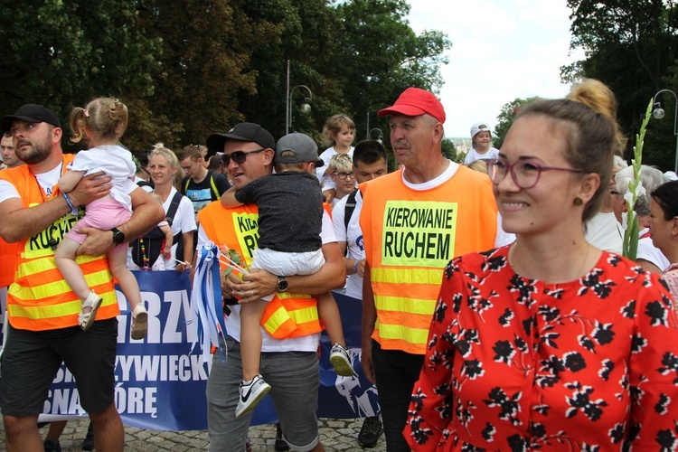 Powitanie 33. Pielgrzymki Andrychowskiej na Jasnej Górze - 2019