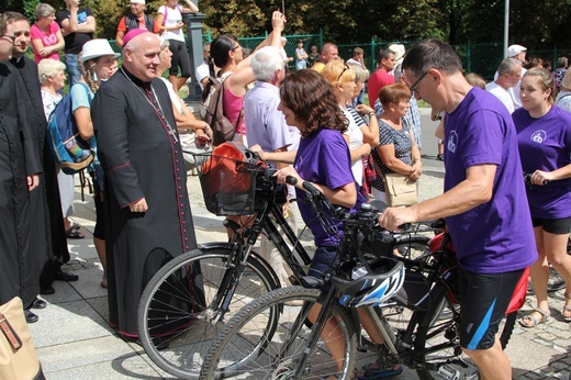 Powitanie 17. Andrychowskiej Pielgrzymki Rowerowej na Jasnej Górze - 2019