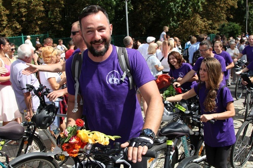 Powitanie 17. Andrychowskiej Pielgrzymki Rowerowej na Jasnej Górze - 2019
