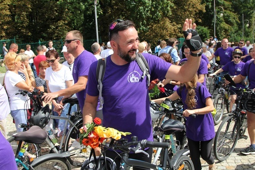 Powitanie 17. Andrychowskiej Pielgrzymki Rowerowej na Jasnej Górze - 2019