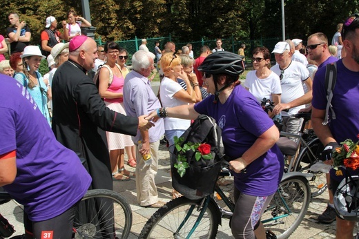 Powitanie 17. Andrychowskiej Pielgrzymki Rowerowej na Jasnej Górze - 2019