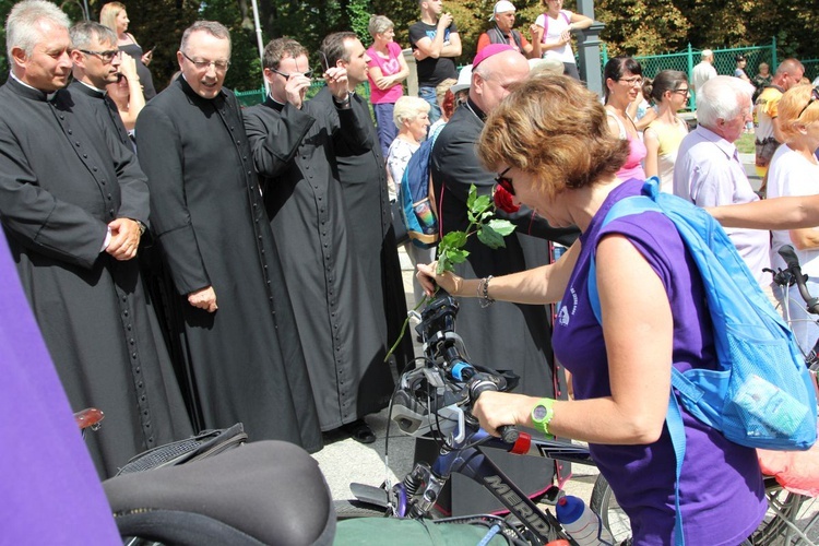 Powitanie 17. Andrychowskiej Pielgrzymki Rowerowej na Jasnej Górze - 2019