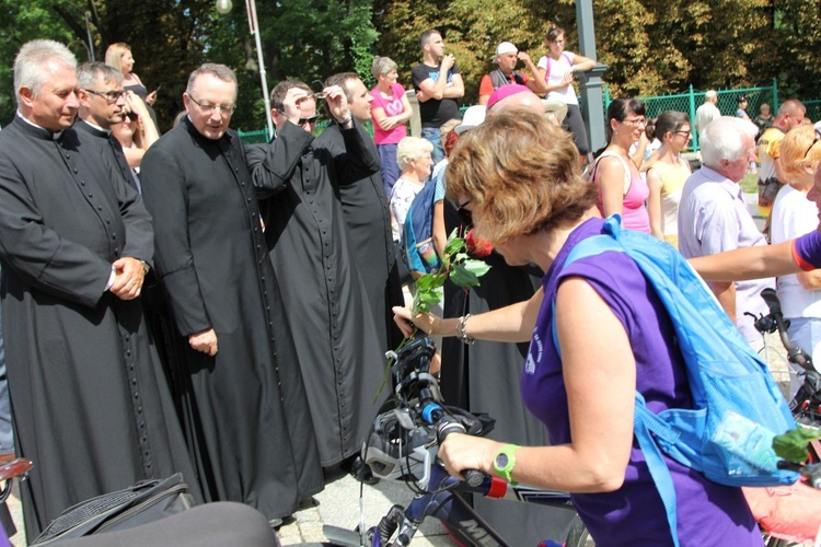 Powitanie 17. Andrychowskiej Pielgrzymki Rowerowej na Jasnej Górze - 2019