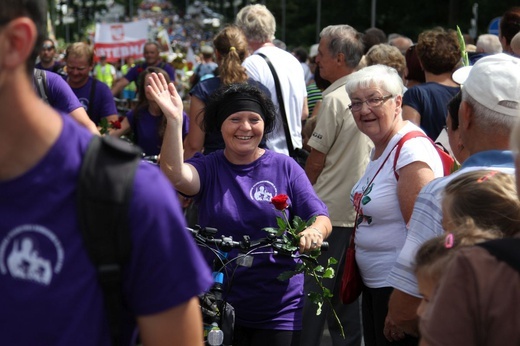 Powitanie 17. Andrychowskiej Pielgrzymki Rowerowej na Jasnej Górze - 2019