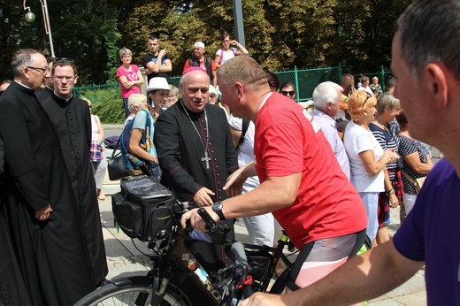 Powitanie 17. Andrychowskiej Pielgrzymki Rowerowej na Jasnej Górze - 2019