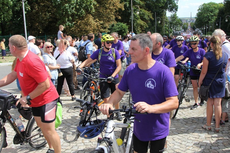 Powitanie 17. Andrychowskiej Pielgrzymki Rowerowej na Jasnej Górze - 2019