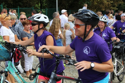 Powitanie 17. Andrychowskiej Pielgrzymki Rowerowej na Jasnej Górze - 2019