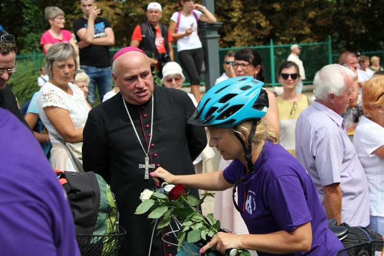 Powitanie 17. Andrychowskiej Pielgrzymki Rowerowej na Jasnej Górze - 2019