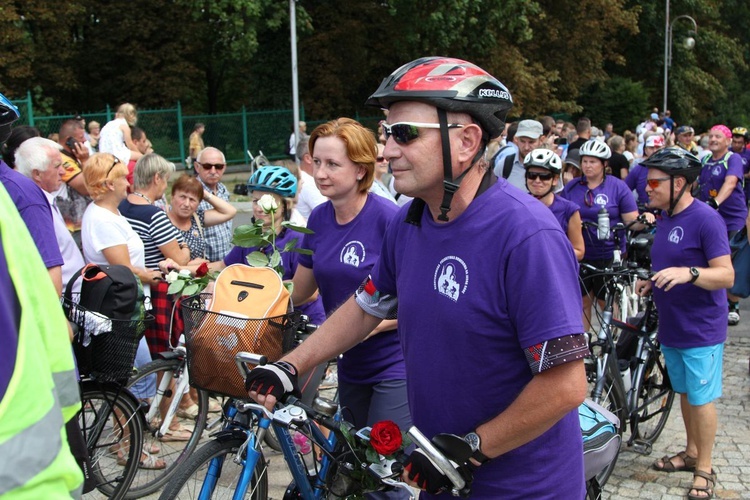 Powitanie 17. Andrychowskiej Pielgrzymki Rowerowej na Jasnej Górze - 2019