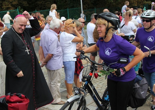 Powitanie 17. Andrychowskiej Pielgrzymki Rowerowej na Jasnej Górze - 2019